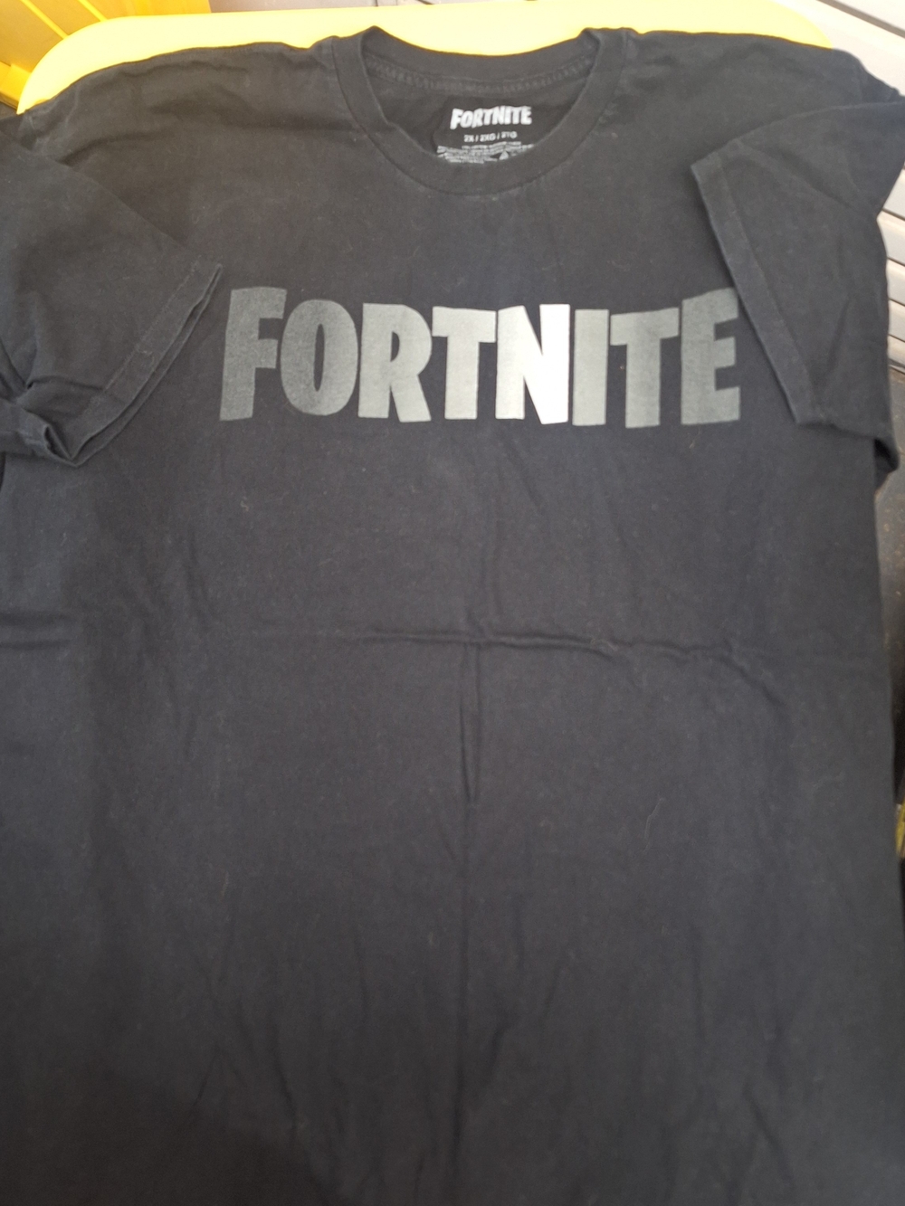 Fortnite Men's Black Short Sleeve Logo Tee